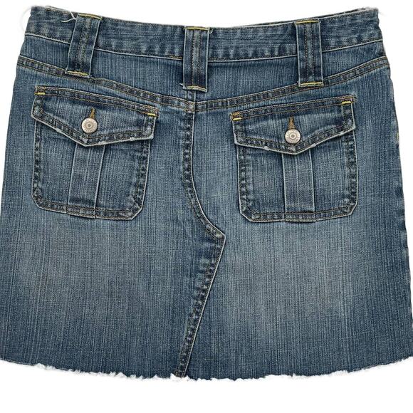 The Limited Jeans Denim Mini Skirt in Blue Size 2 - Picture 4 of 8